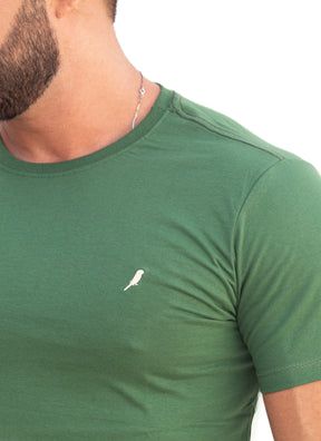 Camiseta Masculina Verde Militar