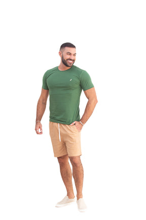 Camiseta Masculina Verde Militar