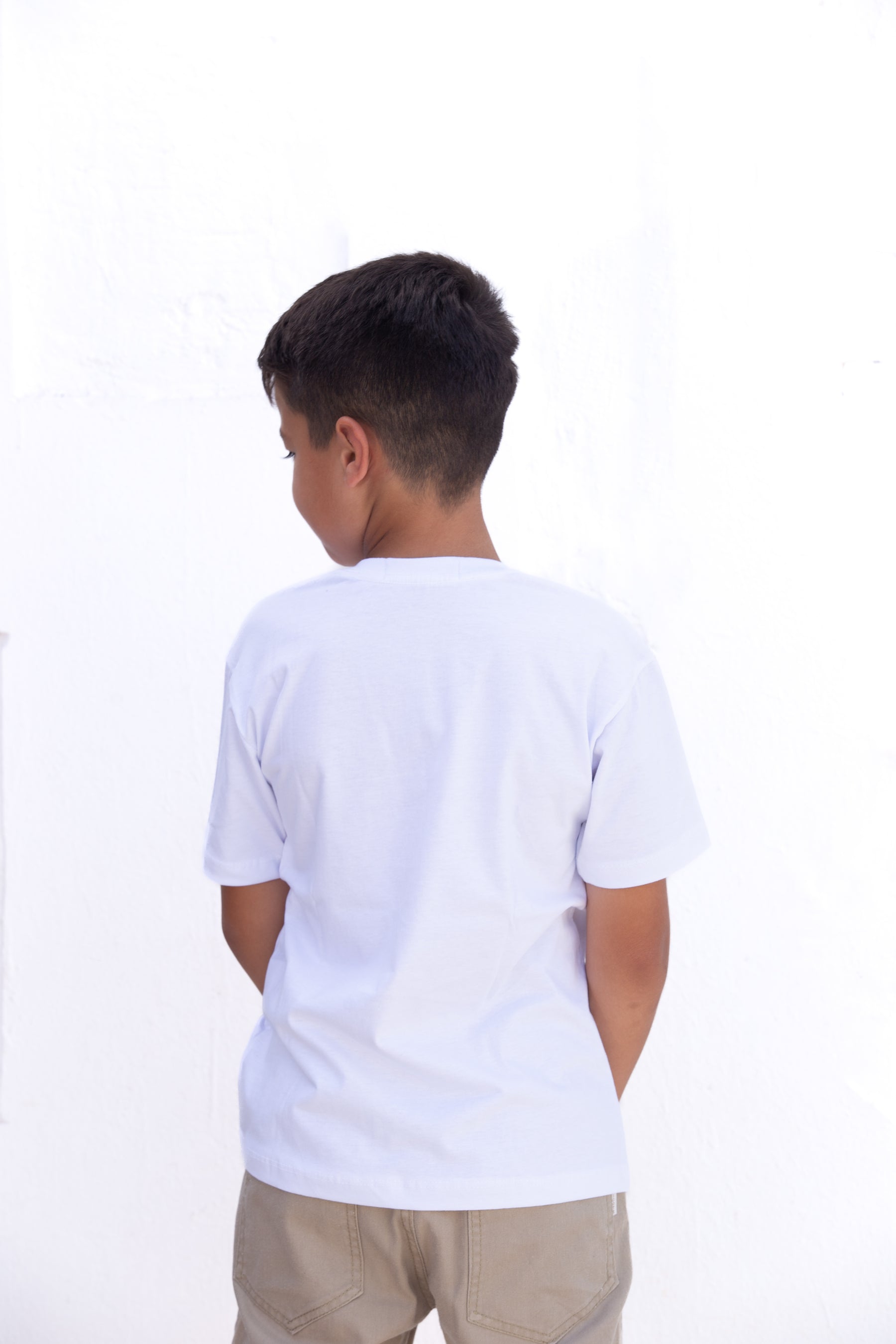 Camiseta Infantil Masculina Branca