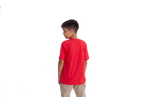 Camiseta Infantil Masculina Vermelha