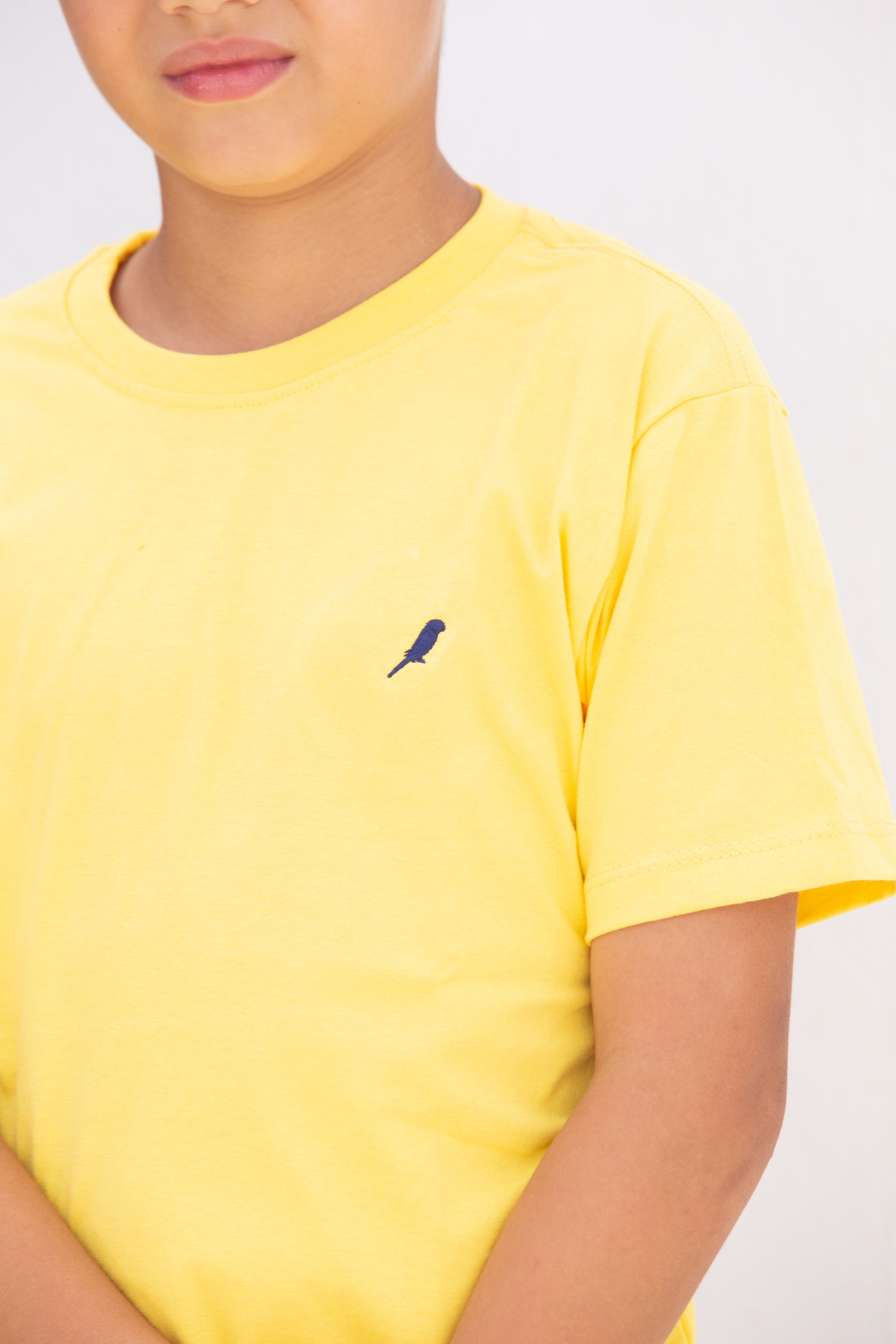 Camiseta Infantil Masculina Amarela