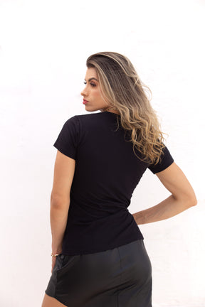 Camiseta Feminina Preta