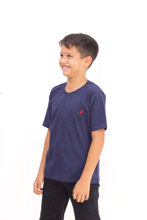 Camiseta Infantil Masculina Verde Militar