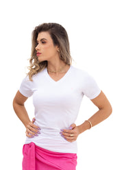 Camiseta Feminina Branca