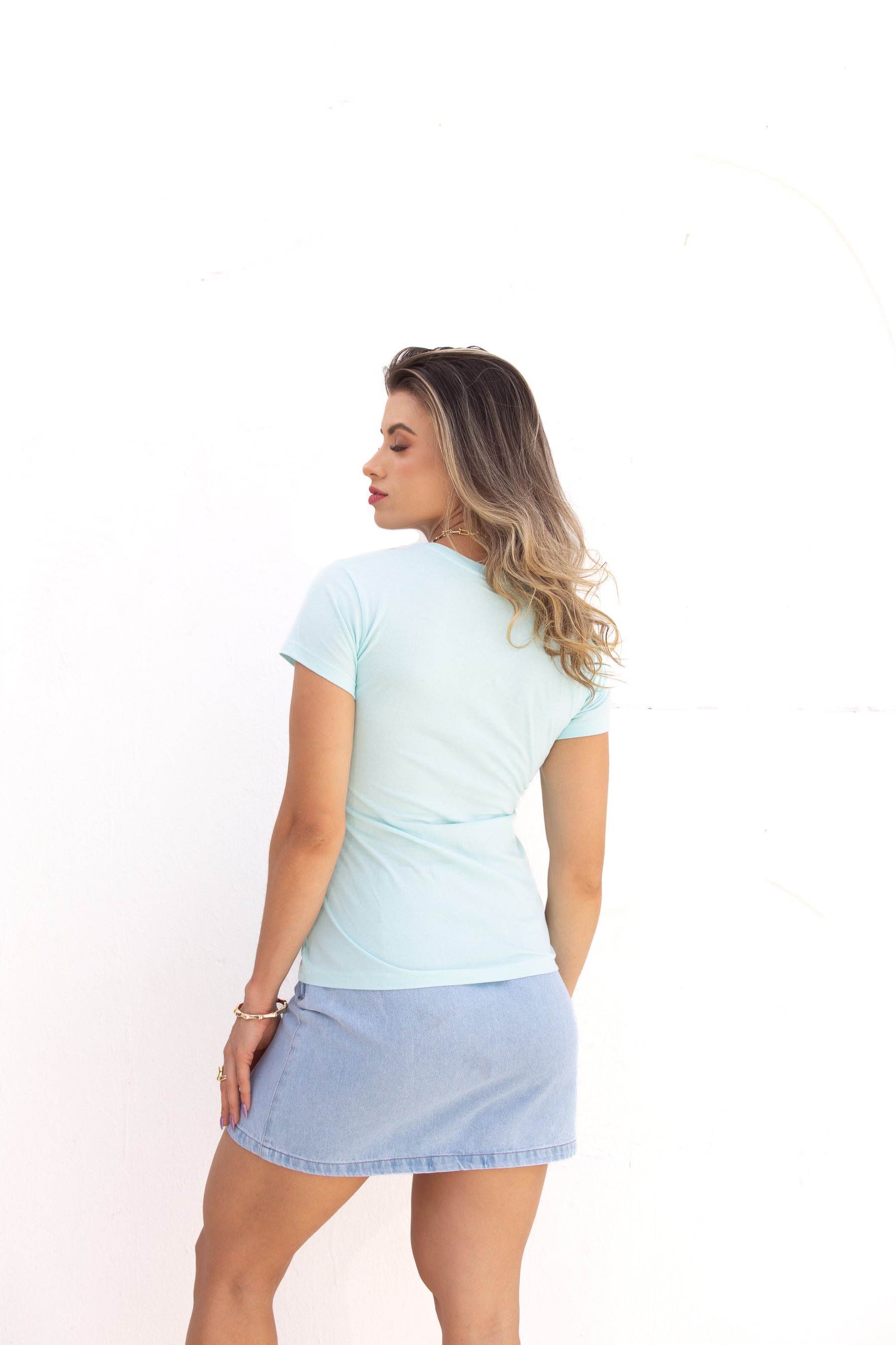 Camiseta Feminina Branca