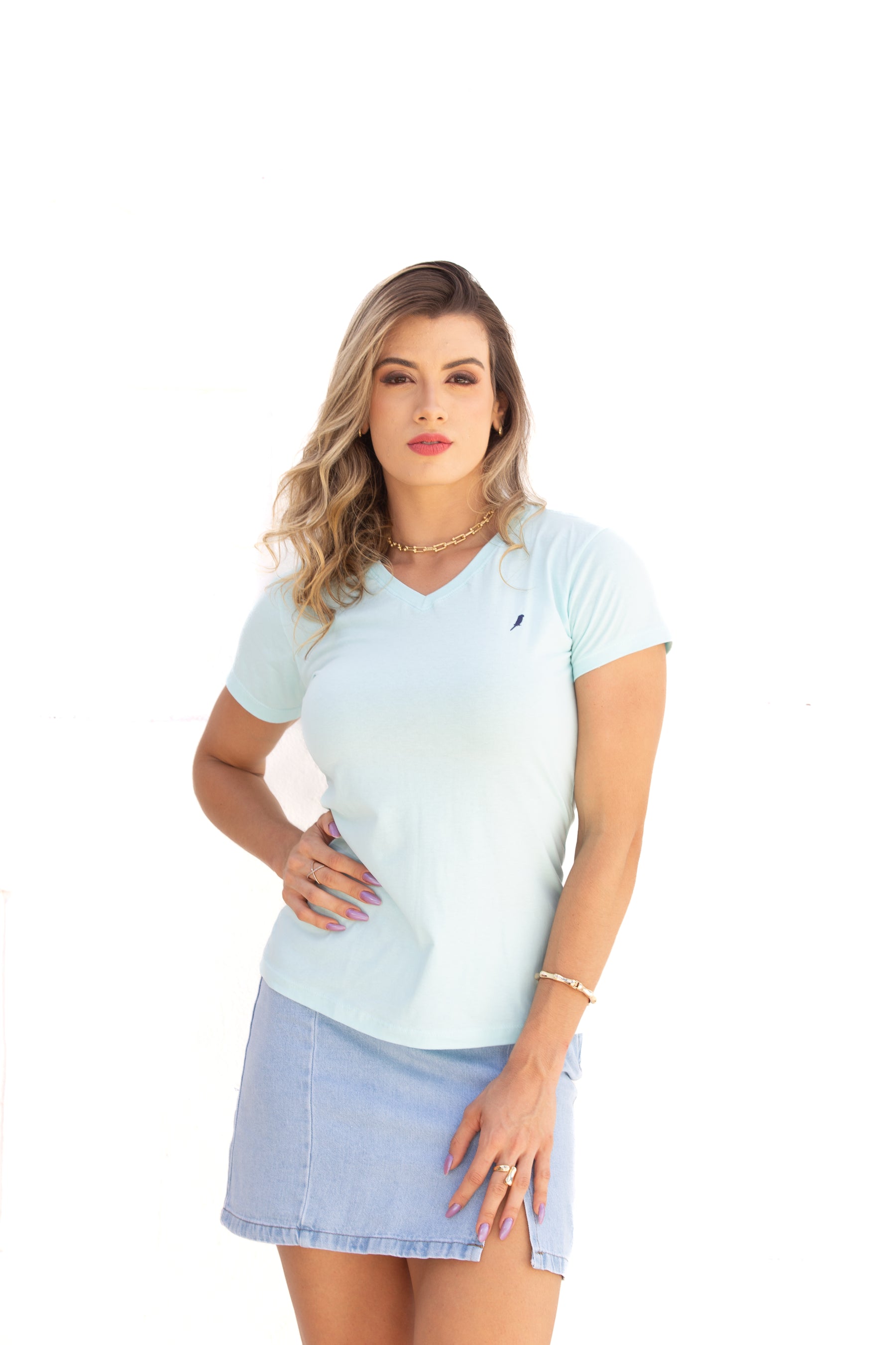 Camiseta Feminina Branca