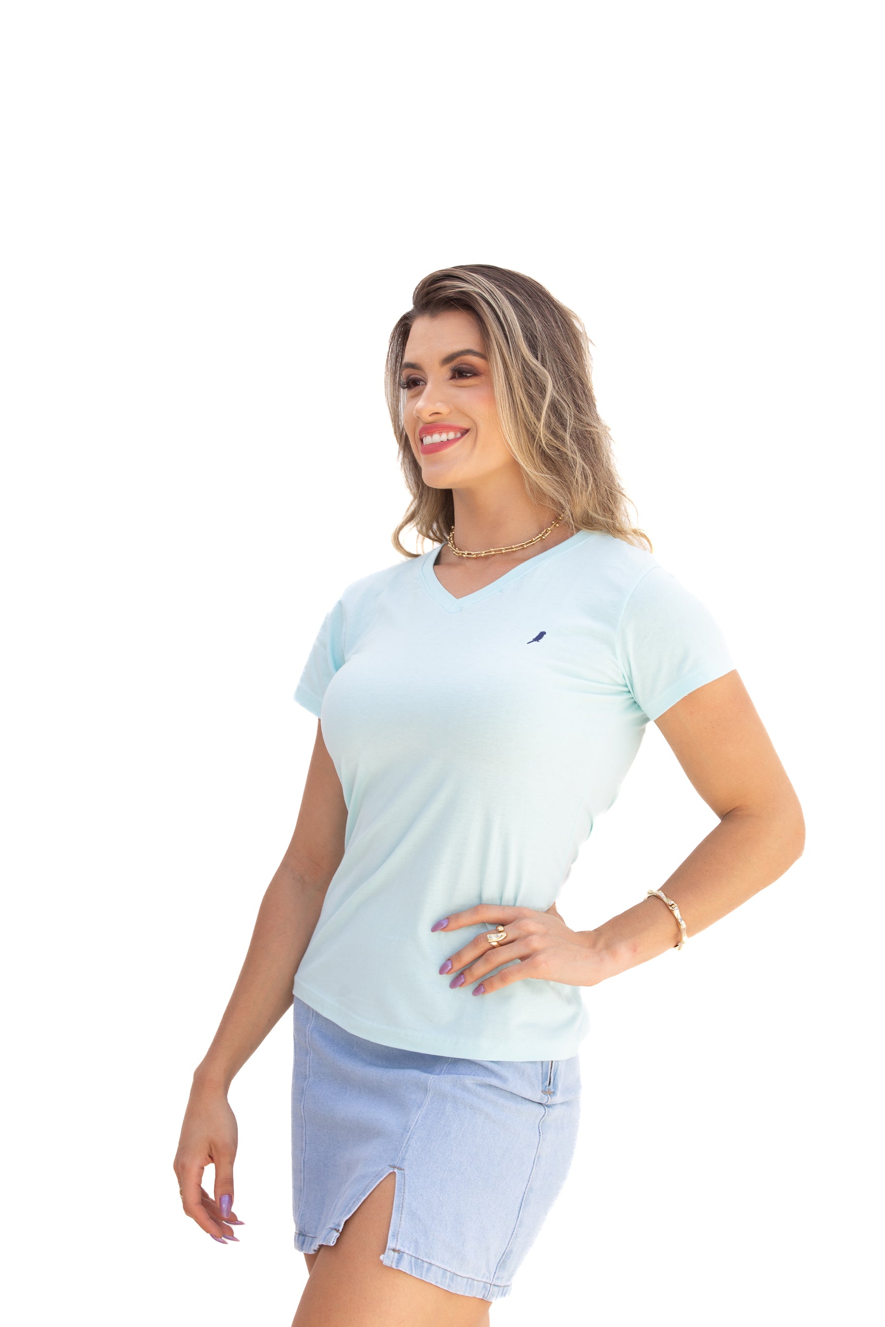 Camiseta Feminina Branca